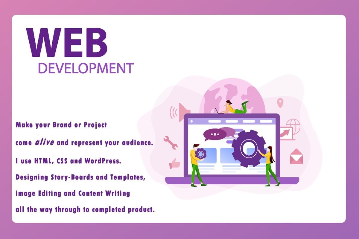 Web development image, computer business